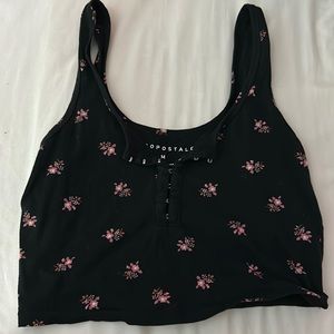 Floral tank top